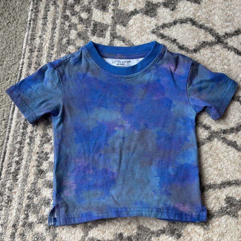 Little Bipsy Tie-Dye Short Sleeve Shirt 18-24m